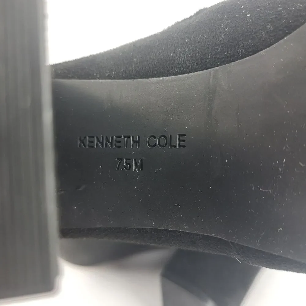 Kenneth Cole new York Josie women's over the knee boots Textile black Size 7.5M